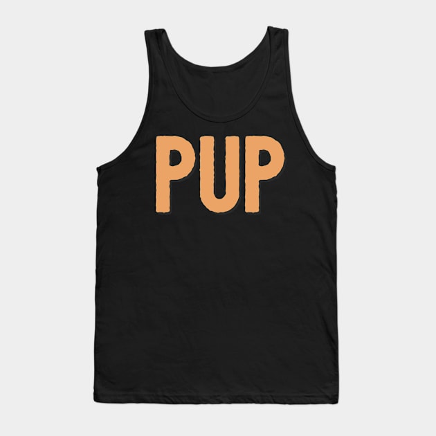 Pup Tank Top by JasonLloyd